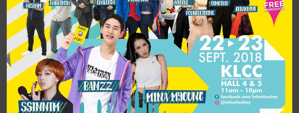 Malaysia's first ever influencer festival on 22 September!  MARKETING