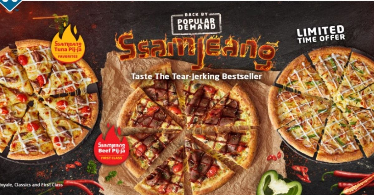 Domino’s Ssamjeang Pizza Makes A Comeback!