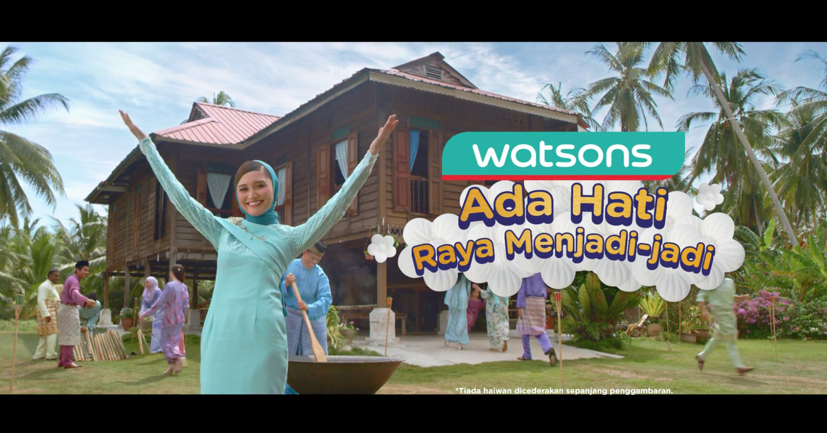 Watsons and Naga DDB Tribal launch Hari Raya clip