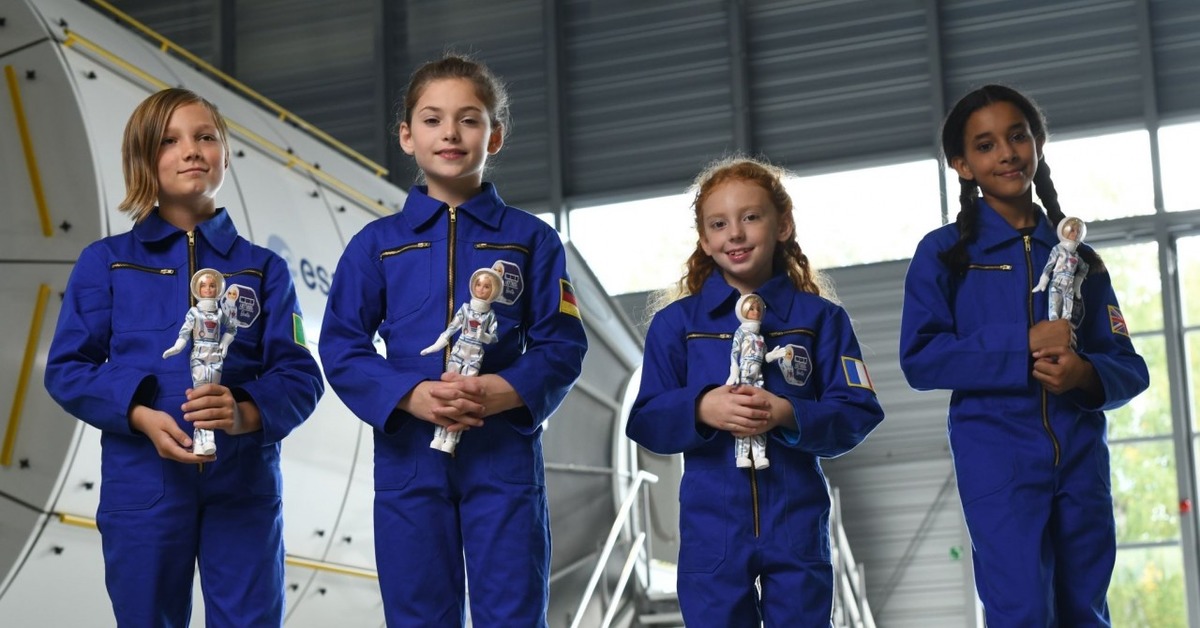 Barbie teams up with European Space Agency for Dream Gap Project