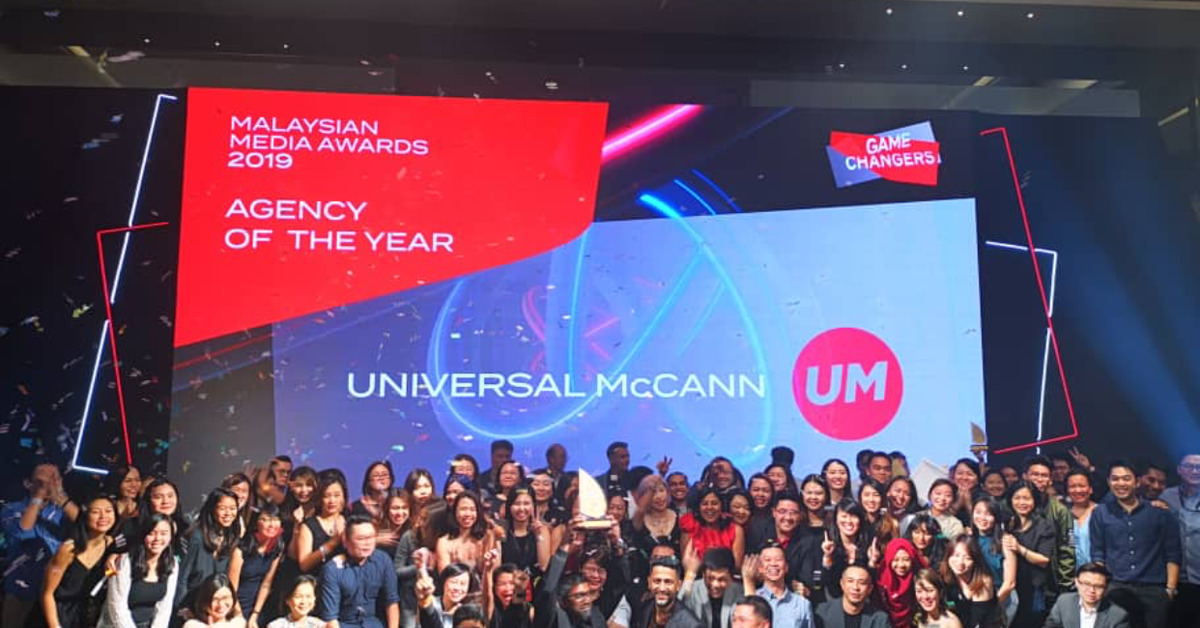 Universal McCann sweeps Malaysian Media Awards 2019  with 16 medals, including ‘Agency of The Year’ award