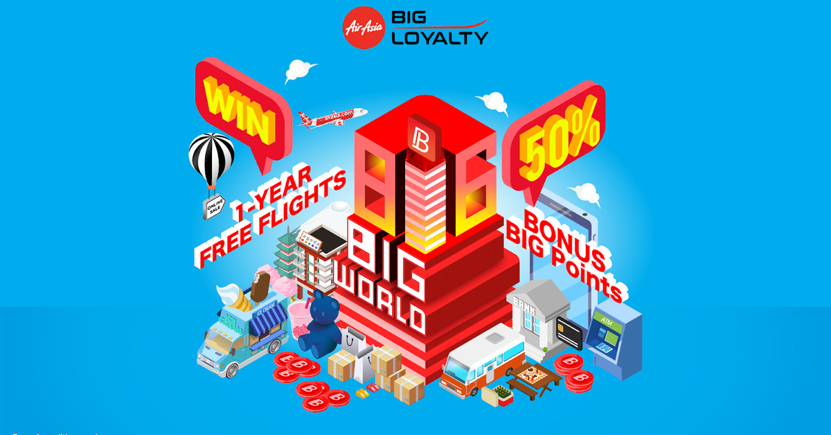 Free flights for a year with AirAsia's new campaign for lucky few