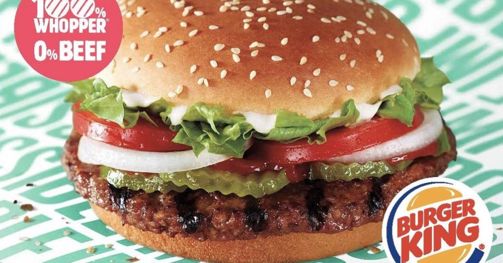 Burger King says hold the veggies: Unveils all-meat burger