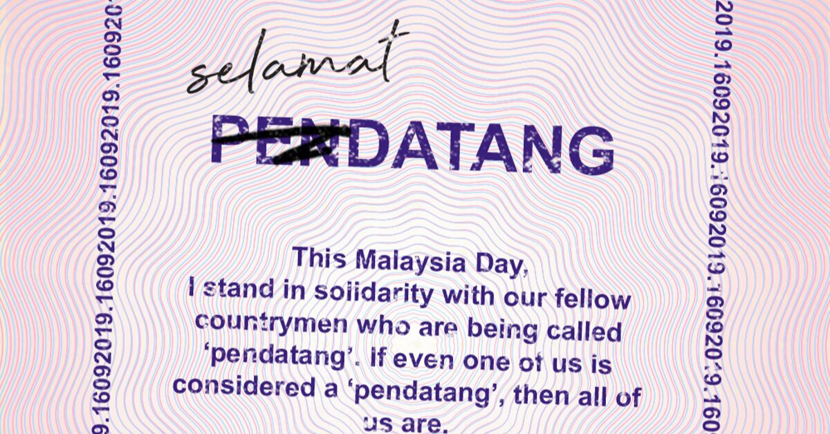 Standing United for the Love of Malaysia