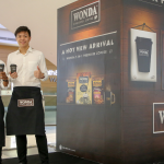 Wonda Coffee's Interactive Barista serves Wonda 3-in-1 Premium Coffee