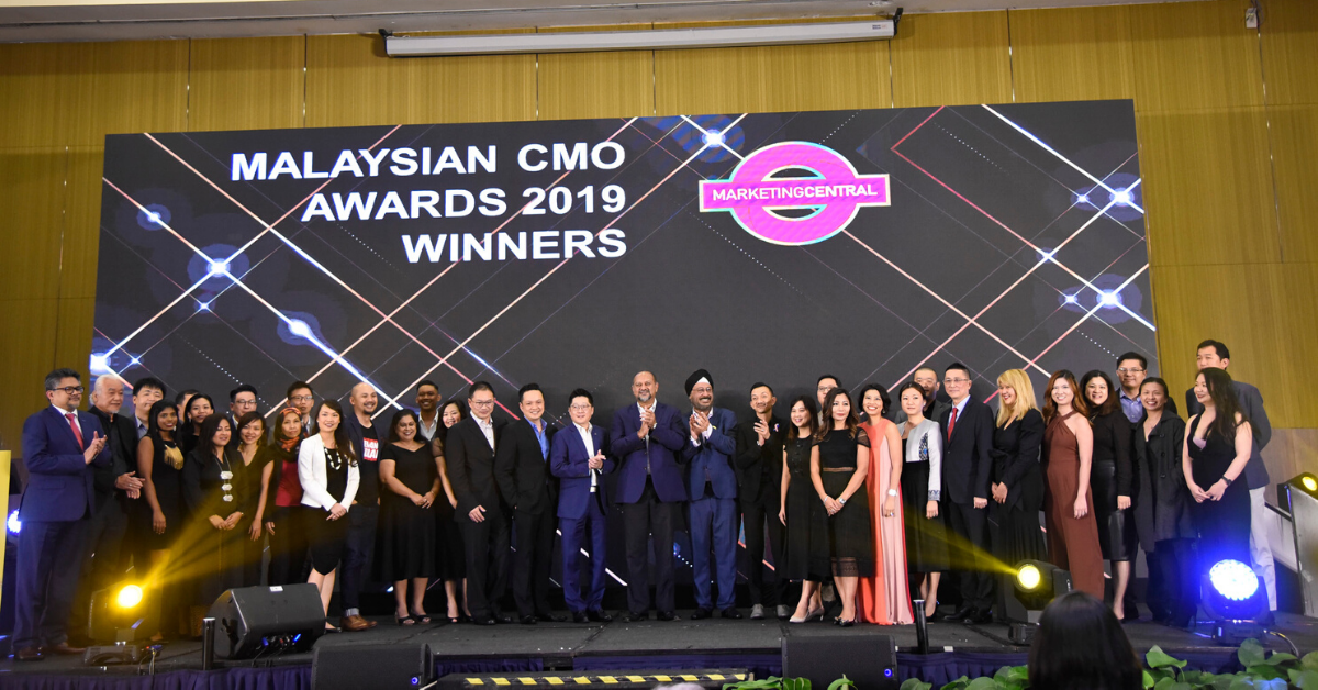 Malaysian CMO of The Year and other award winners announced during the CMO Awards 2019, last Friday