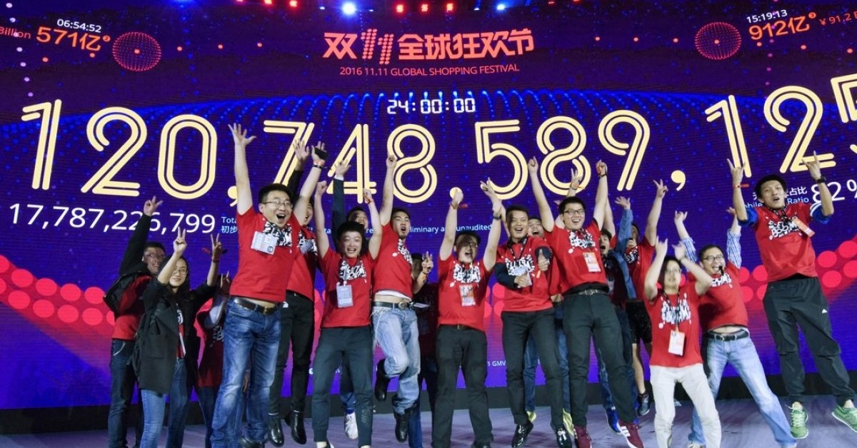 Alibaba Singles’ Day sales hit USD$23 billion in first nine hours