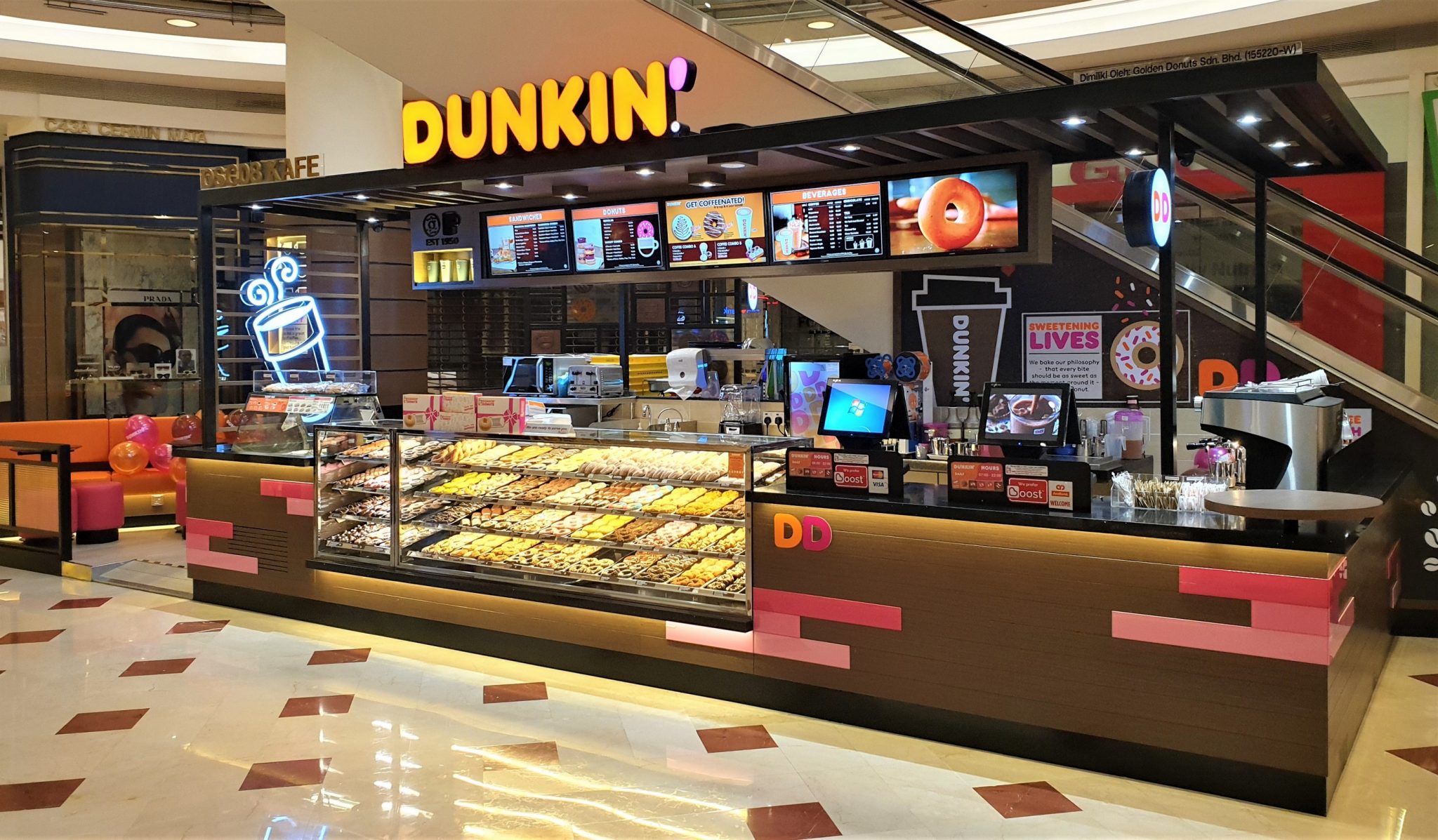 Dunkin reveals new brand identity in Malaysia