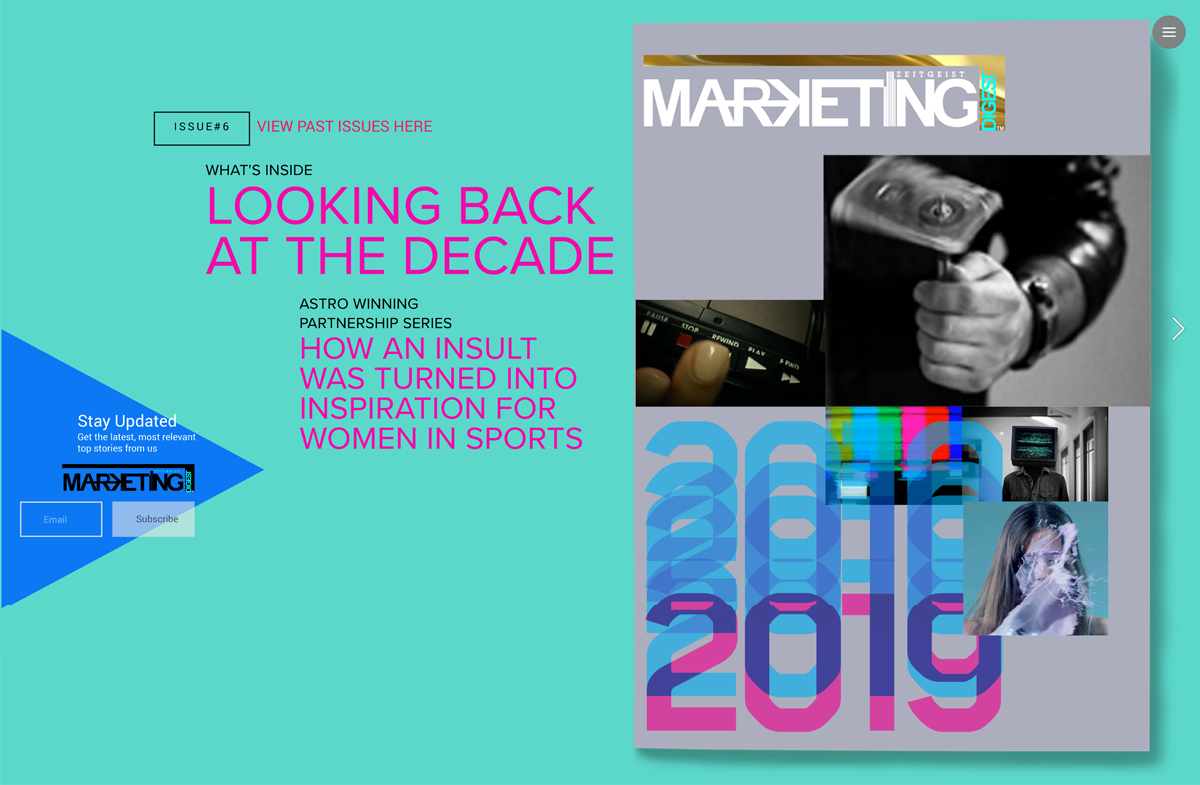 Travel to the past with our 6th issue of MARKETING Digest