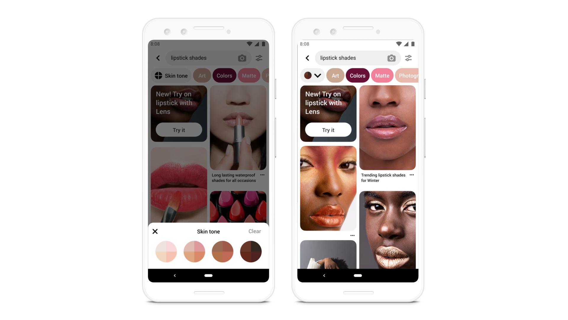 Pinterest debuts AR feature that lets users try on lipstick before buying