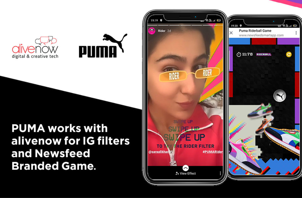 PUMA India launches Instagram AR & Newsfeed SmartApp game
