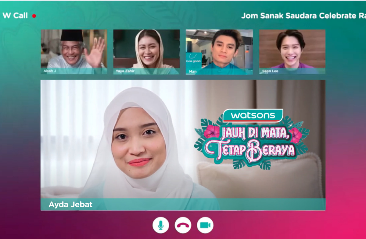 Watsons reminds Malaysians that even though we are miles apart, we can still feel great together this Aidilfitri