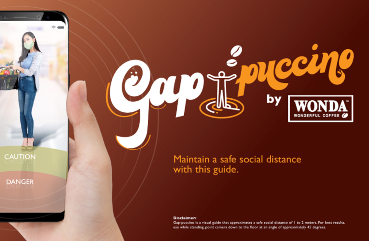 Wonda Coffee introduces the first webar social distancing guide