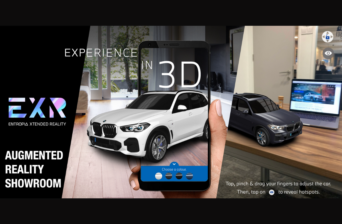 Entropia XR’s AR showroom unveils all-new BMW X5