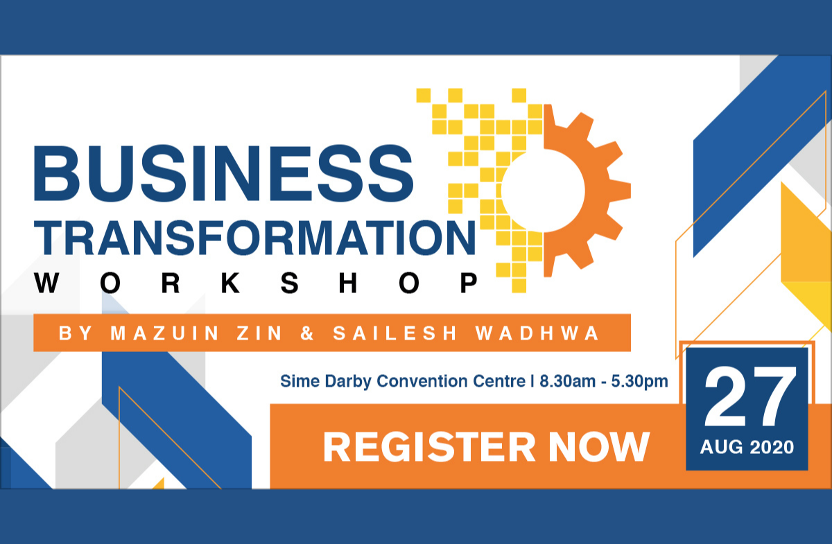 Join our workshop on Business Transformation by a dynamic duo