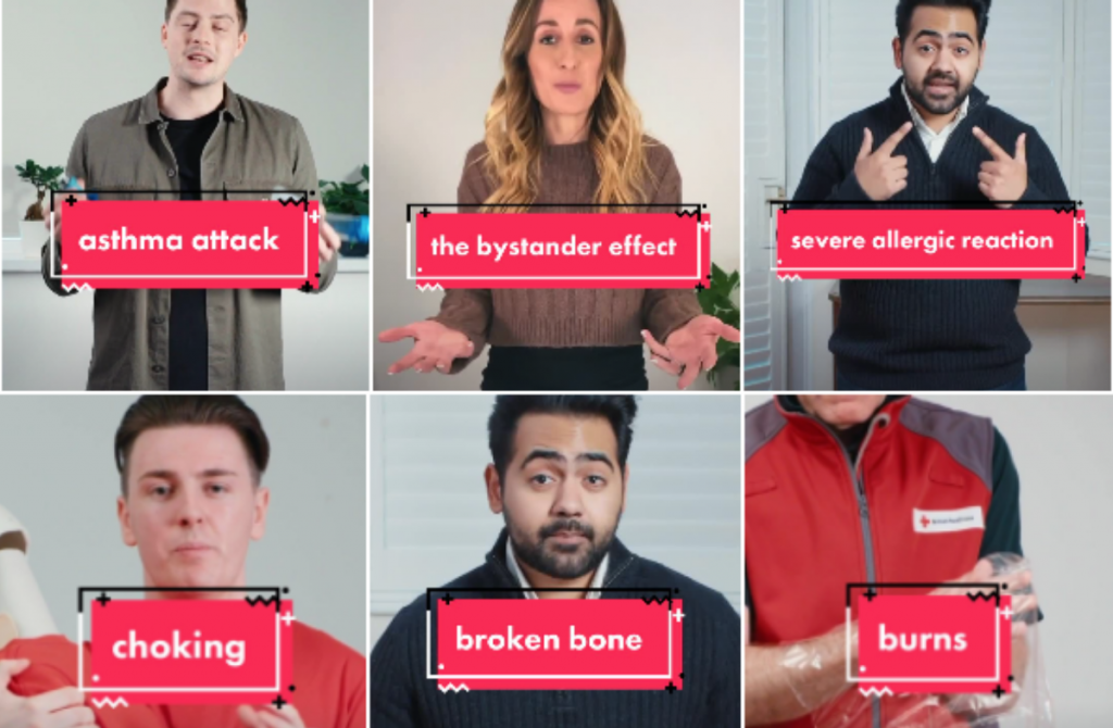 British Red Cross partners with TikTok to teach vital first aid techniques