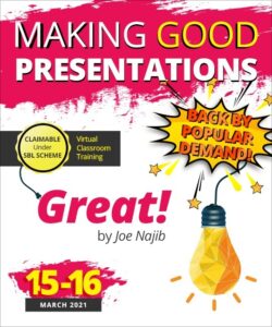 VIRTUAL CLASSROOM TRAINING - MAKING GOOD ...