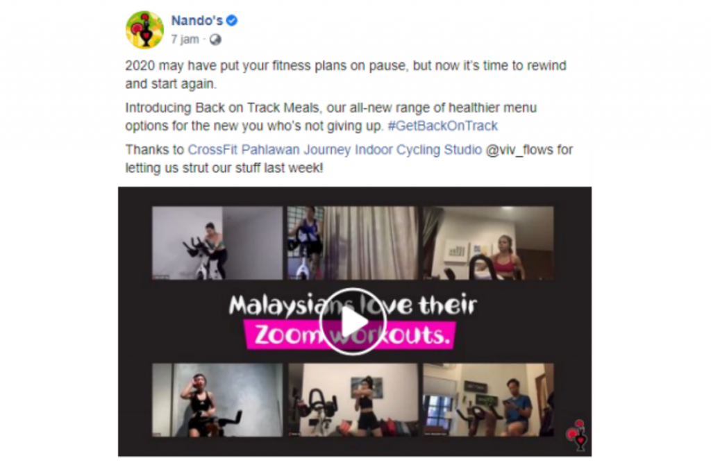 Fishermen Integrated and Nando’s Malaysia workout-bombs fitness buffs with a tasty and healthy surprise