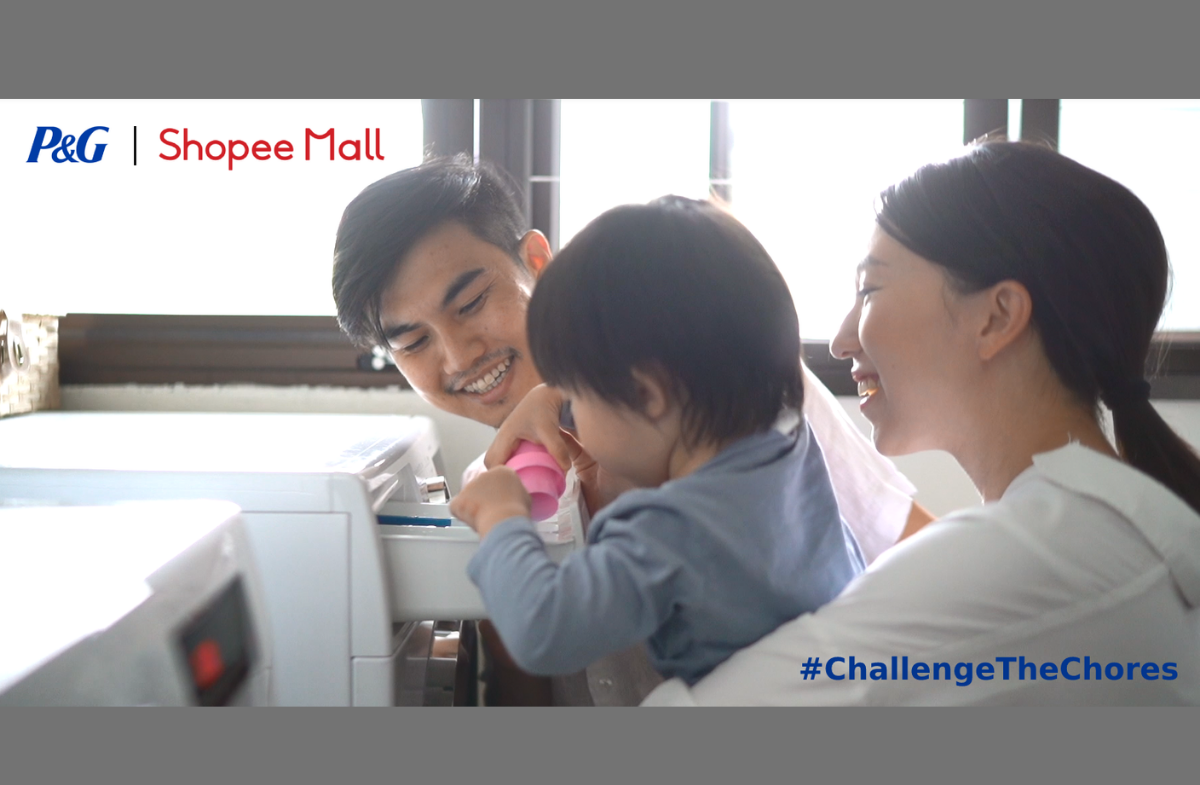 P&G and Shopee collaborate in latest #ChallengeTheChores campaign