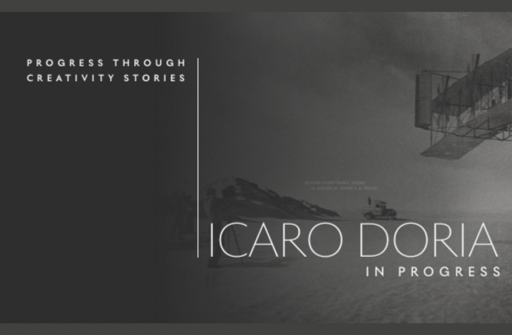 Progress through creativity, the journey of Icaro Doria