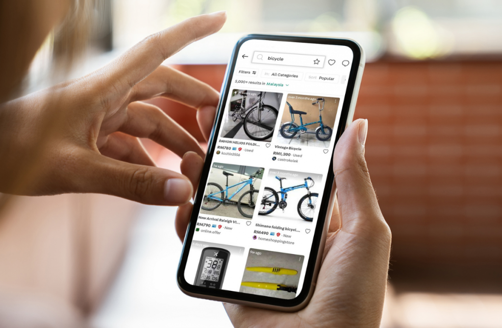 Carousell reports an increase in bicycle sales as demand exceeds current supply