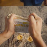 Starbucks serves newest ad in a single-shot