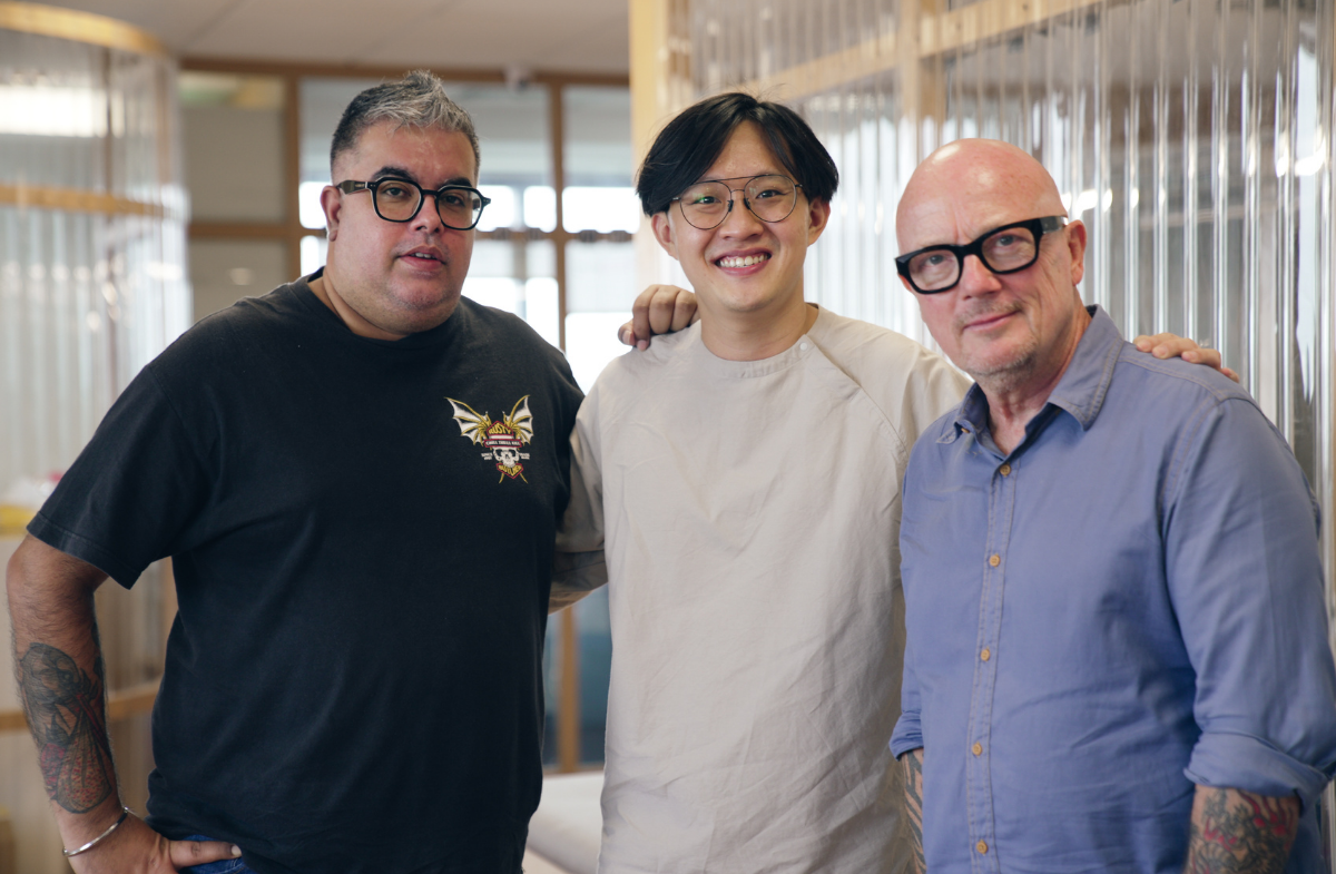 Directors Think Tank sign director Darrel Hyon-Le’