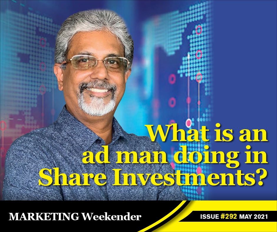 What is an ad man doing in Share Investments?