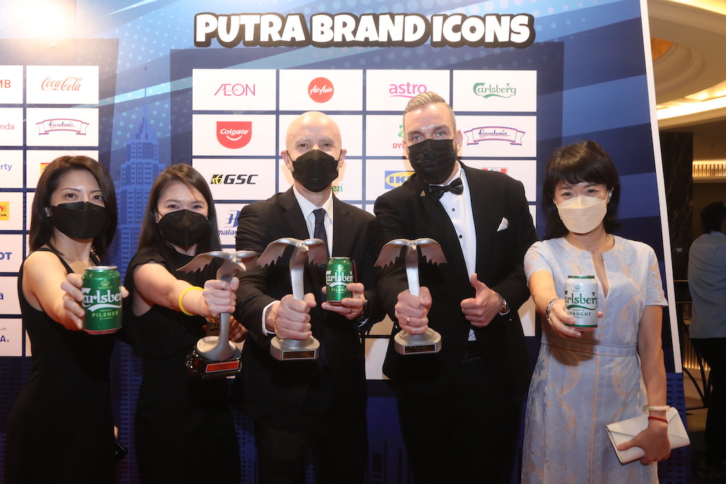 Carlsberg Malaysia thanks consumers for winning 3 Prestigious Awards at the Putra Brand Awards 2021