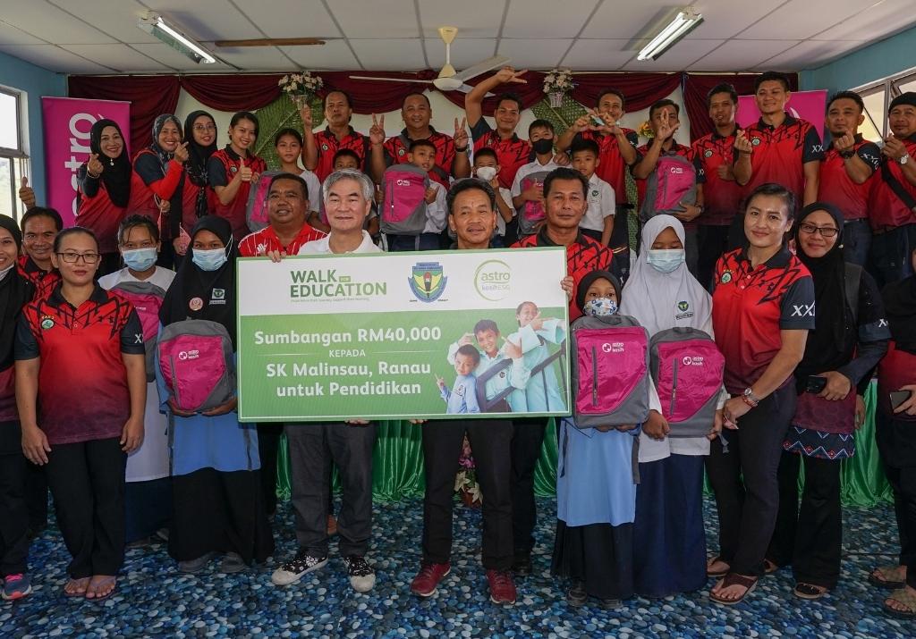 astro kasih walk for education july 2022 raihan hadi marketing magazine