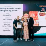 "Food Delivery Apps Got Hacked by a Burger King ‘Glitch’!" and "Search Hack for Sale - RM0.60!  104mil% ROI Guaranteed" won Bronze by InvictusBlue at APPIES Malaysia 2022