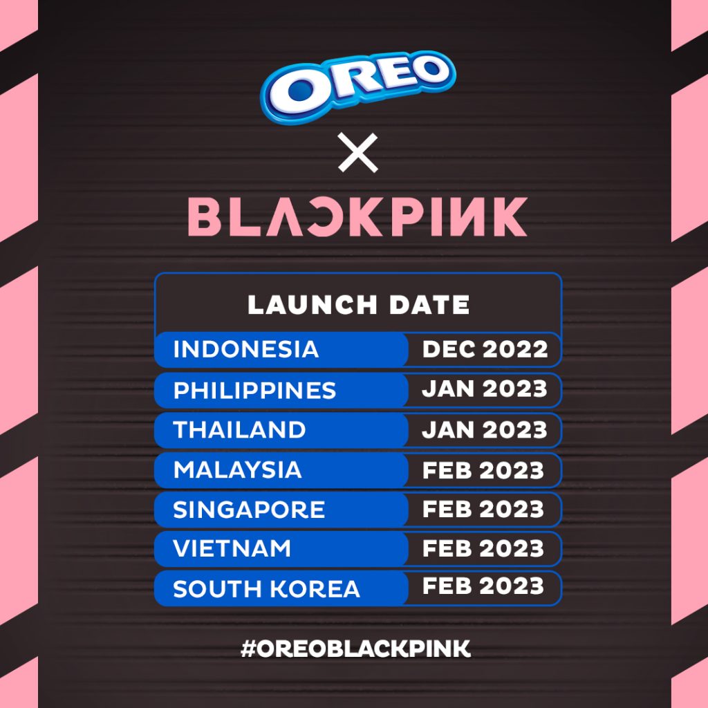 BLACKPINK teams up with Oreo for limited-edition cookies with