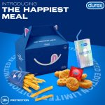 Durex launches the "Happiest" meal