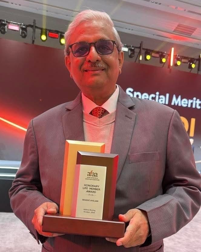 Bharat | Bharat Avalani accoladed with AFAA Honorary Life Member Award at AdAsia 2025 in Beijing