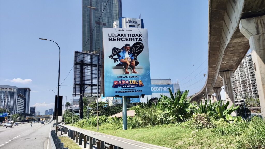 1765158512675 | Visual Retail, Astro Shaw & Monsta Build Hype For 'Papa Zola The Movie' With High-Impact OOH