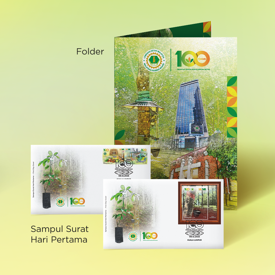 Getah Stamp Launch FB 4 | Pos Malaysia Launches 100th Anniversary of Rubber Research in Malaysia Commemorative Stamp Collection