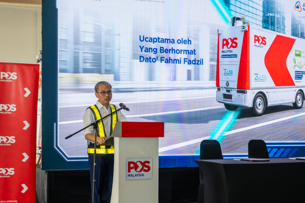 1 | Pos Malaysia Makes History with the Launch of the Nation’s First Autonomous Vehicle