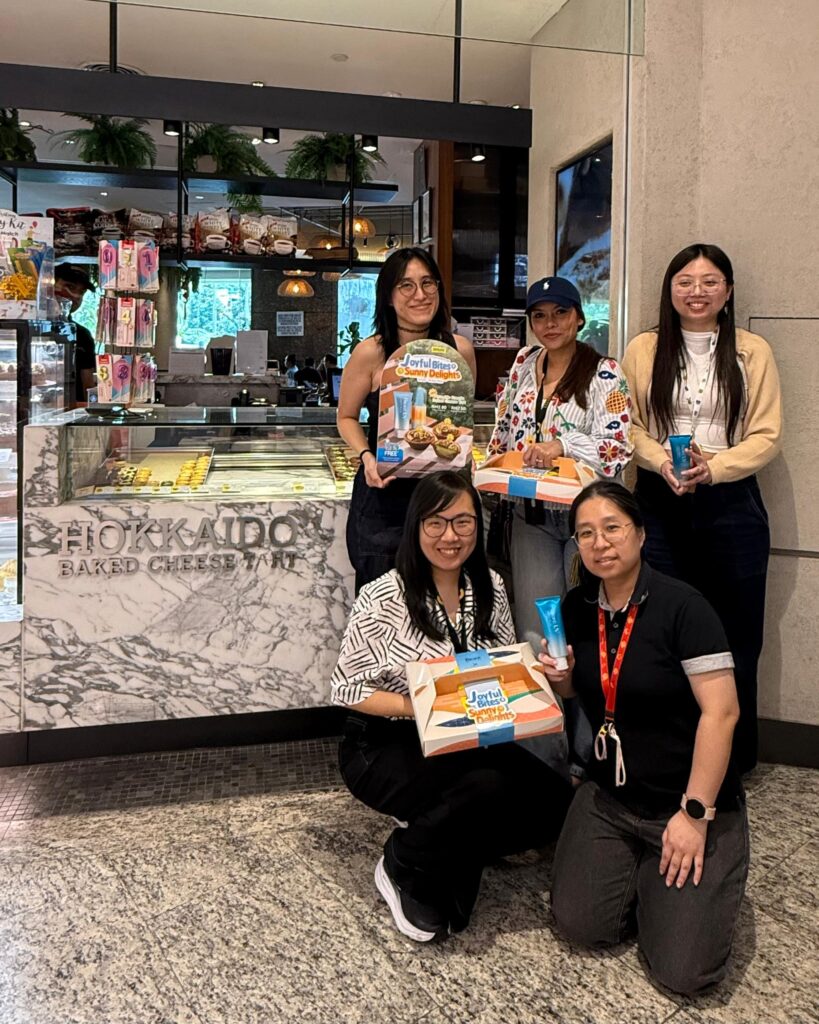 Team Photo | Sun Protection Meets Sweet Indulgence In The SHOUT Group's Campaign For Biore & Hokkaido Baked Cheese Tart
