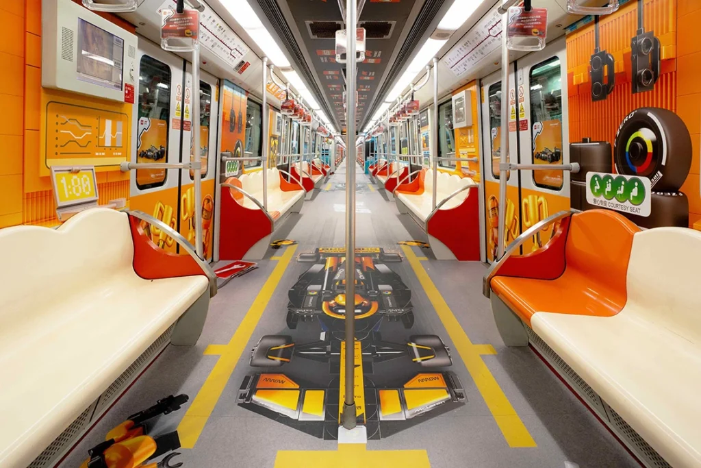 Lego China 9 | LEGO China Turns Shanghai Metro Into A Life-Size Formula 1 Spectacle