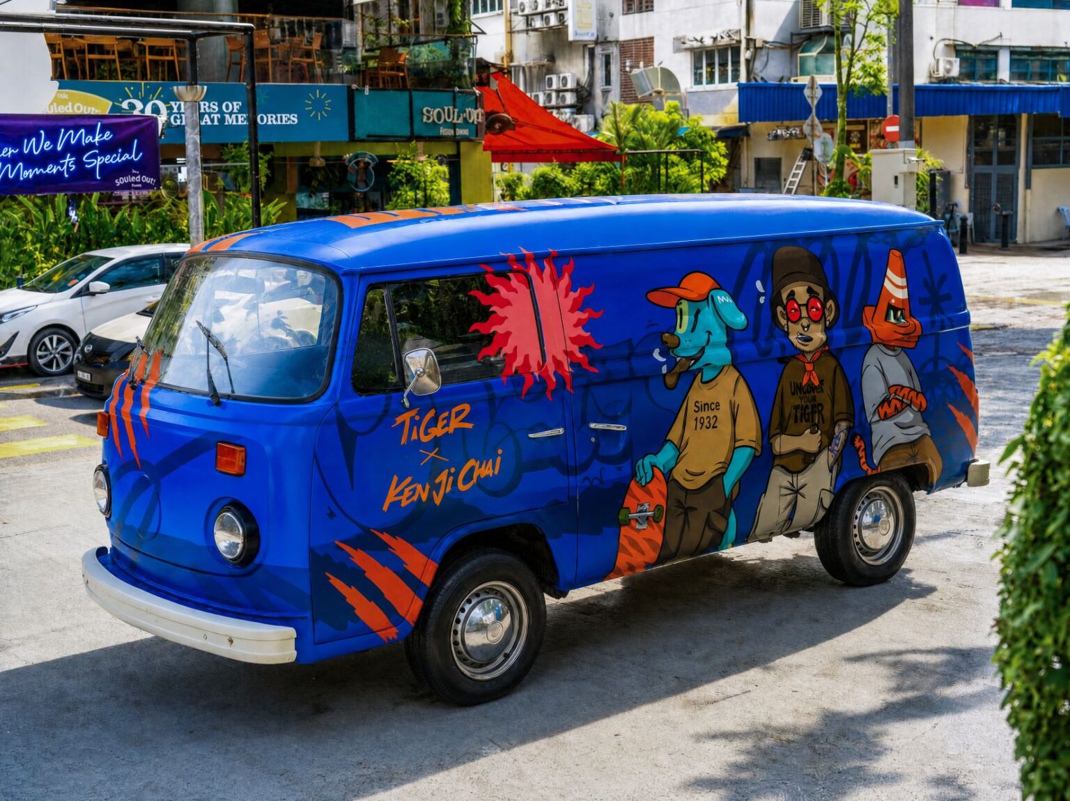 Photo 1 Inspired by the theme Brewed To Defy The Heat Tiger Beer teams up with local artist Kenji Chai to transform a Kombi van into a moving canvas. compress71 1536x1150 1 | Home