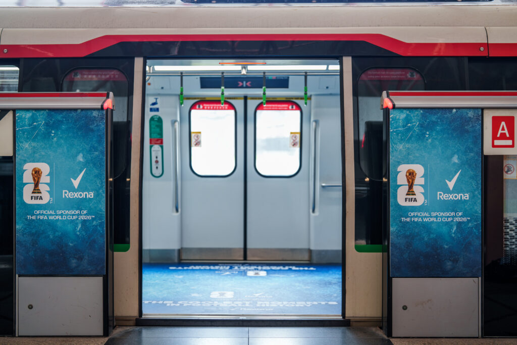 ART02122 | Living Minds Partners with Unilever Singapore to Bring Rexona’s Coolest Football Moments Museum Train to Life