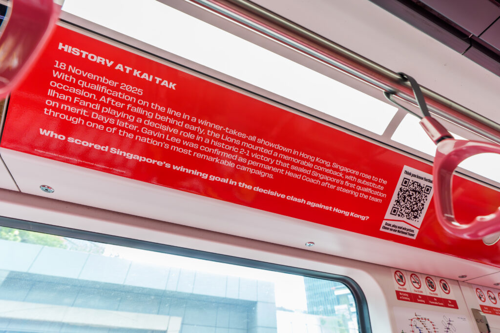 CL103718 | Living Minds Partners with Unilever Singapore to Bring Rexona’s Coolest Football Moments Museum Train to Life