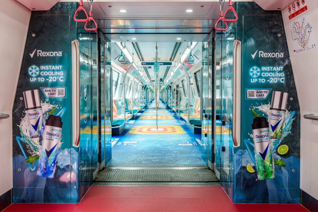 CL103737 | Living Minds Partners with Unilever Singapore to Bring Rexona’s Coolest Football Moments Museum Train to Life