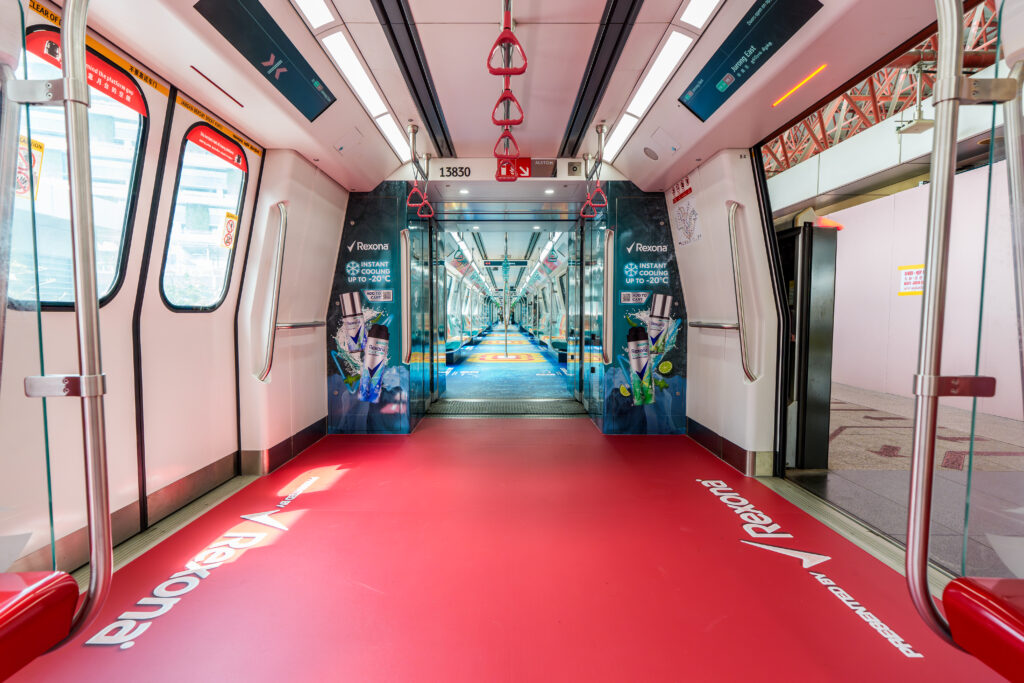 CL103740 | Living Minds Partners with Unilever Singapore to Bring Rexona’s Coolest Football Moments Museum Train to Life
