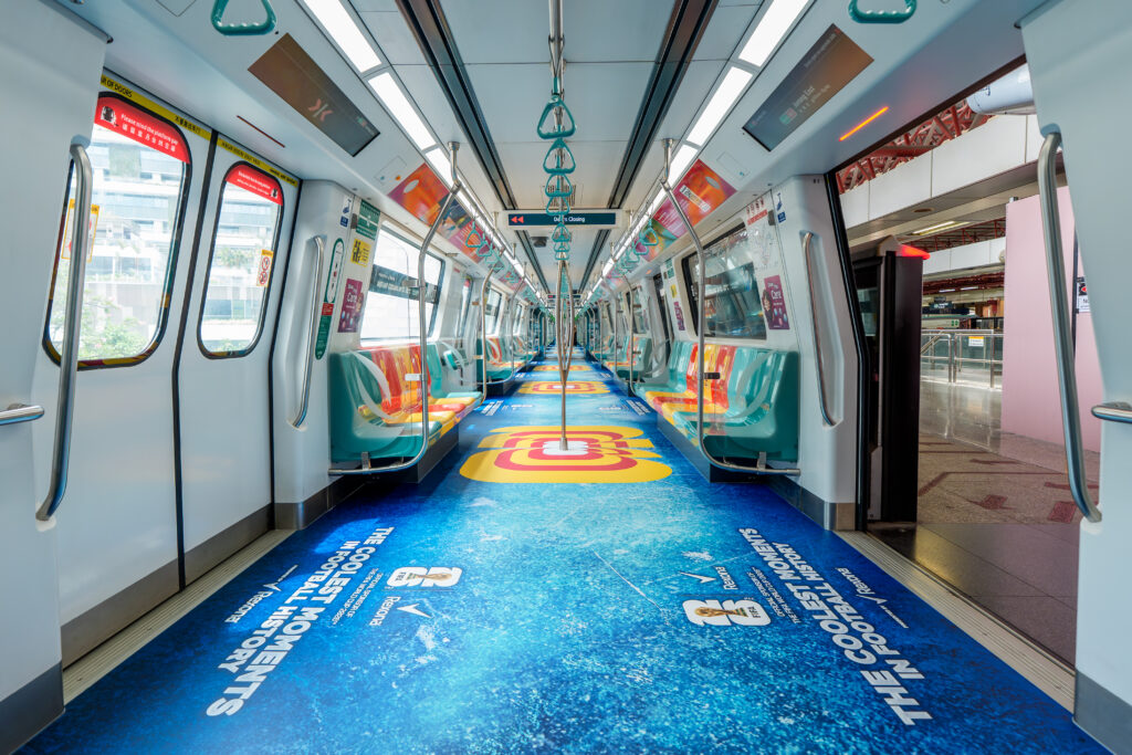 CL103750 | Living Minds Partners with Unilever Singapore to Bring Rexona’s Coolest Football Moments Museum Train to Life