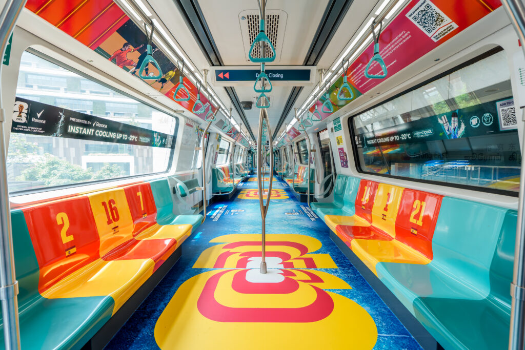 CL103755 | Living Minds Partners with Unilever Singapore to Bring Rexona’s Coolest Football Moments Museum Train to Life