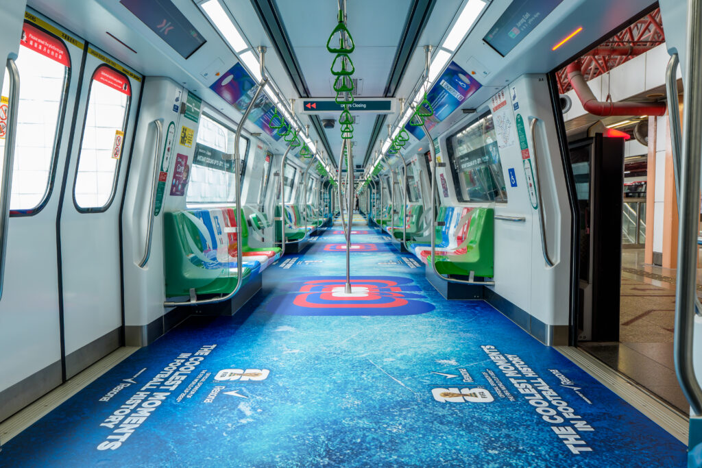 CL103786 | Living Minds Partners with Unilever Singapore to Bring Rexona’s Coolest Football Moments Museum Train to Life