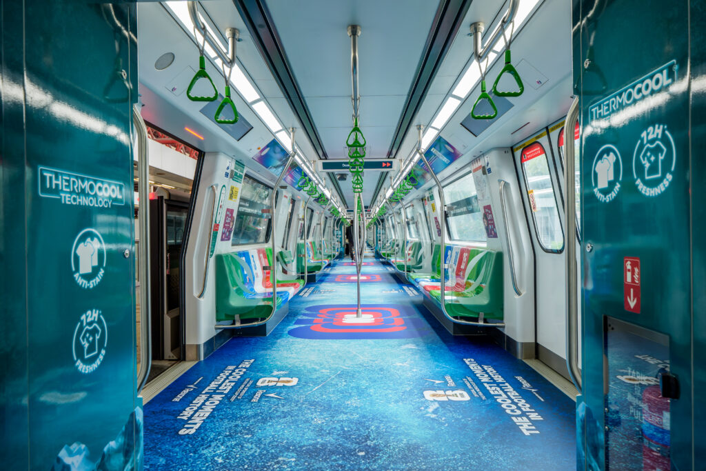 CL103802 | Living Minds Partners with Unilever Singapore to Bring Rexona’s Coolest Football Moments Museum Train to Life