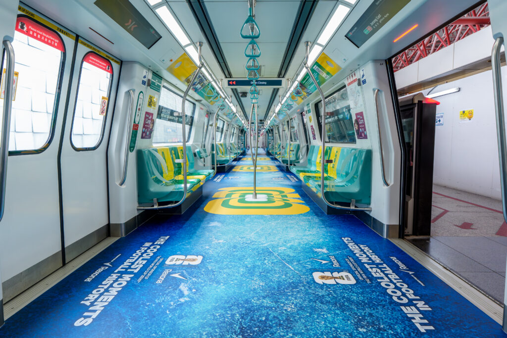 CL103805 | Living Minds Partners with Unilever Singapore to Bring Rexona’s Coolest Football Moments Museum Train to Life