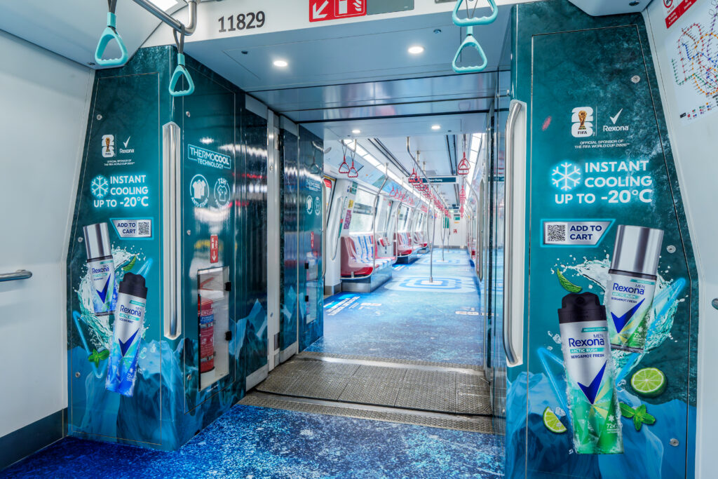 CL103826 | Living Minds Partners with Unilever Singapore to Bring Rexona’s Coolest Football Moments Museum Train to Life